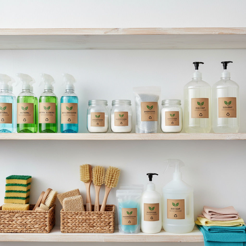 Eco-vriendelijke schoonmaakmiddelen